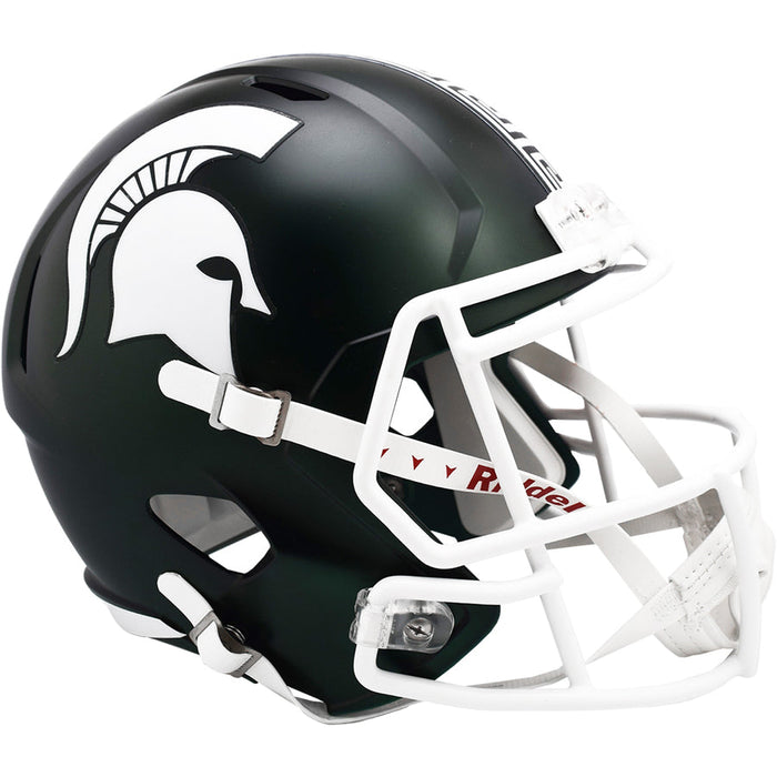 Michigan State Spartans Replica Full Size Speed Helmet - 2023 Satin Green