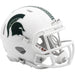 Michigan State Spartans Mini Speed Helmet - 2023 Matte White - Game Day Treasures