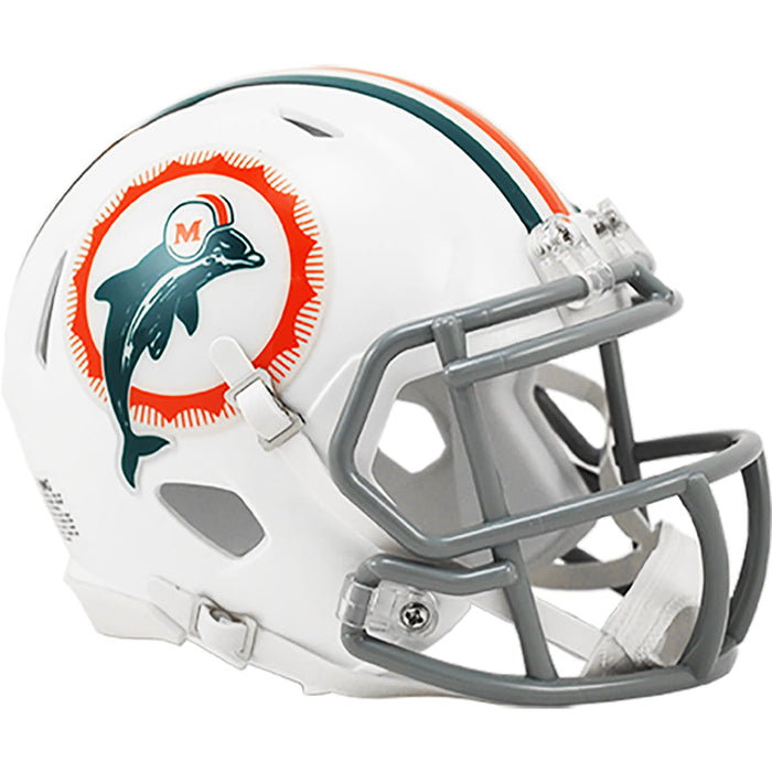 Miami Dolphins Riddell Mini Speed Helmet - Tribute