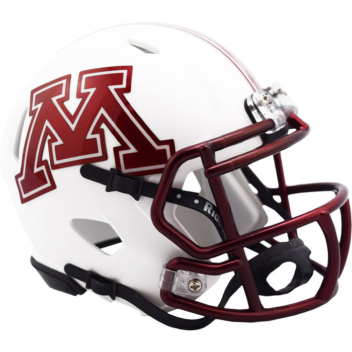Minnesota Golden Gophers Mini Speed Helmet - Chrome Decal - Game Day Treasures