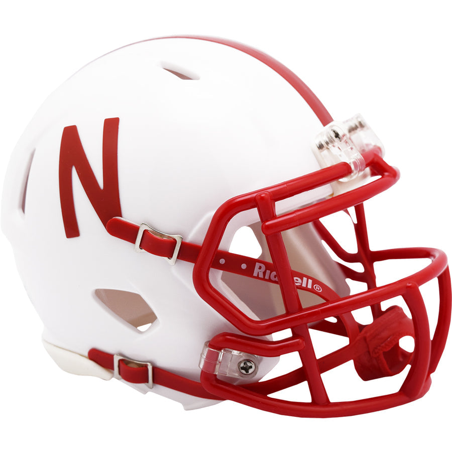 Riddell Speed Mini Football Helmet – Nebraska Cornhuskers – College NCAA Collectible