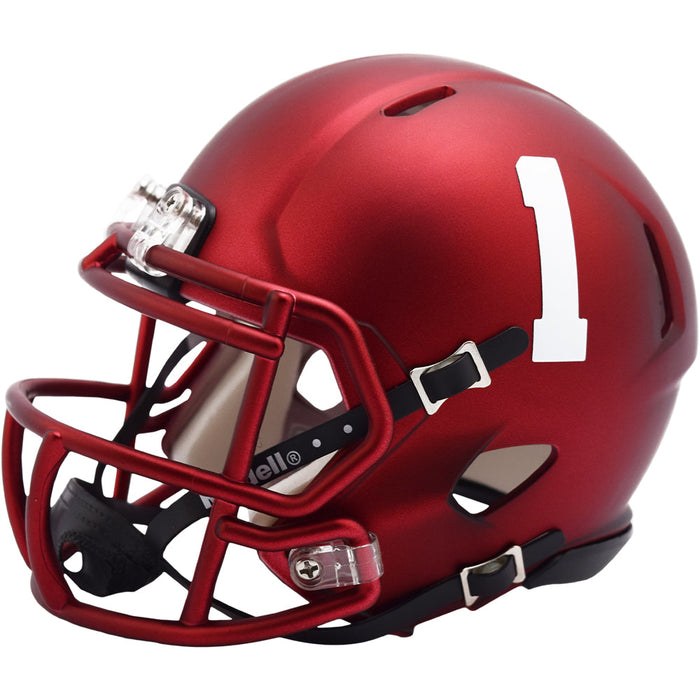 New Mexico State Aggies Mini Speed Helmet - Anodized Maroon - Game Day Treasures