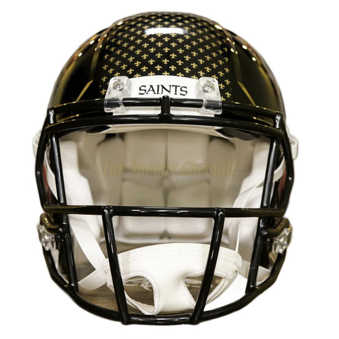 New Orleans Saints Authentic Full Size Speed Helmet - 2022 Alternate On-Field