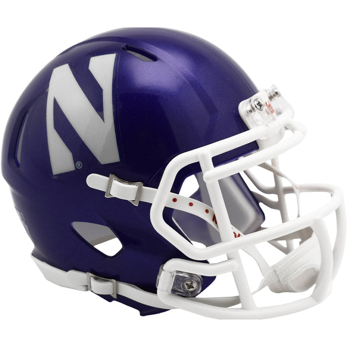 Northwestern Wildcats Riddell Mini Speed Helmet - Game Day Treasures