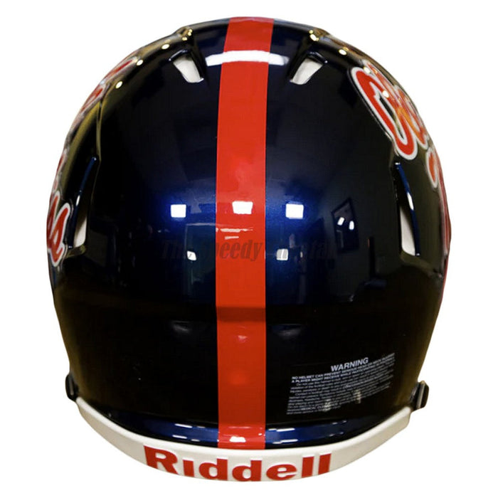 Mississippi (Ole Miss) Rebels Authentic Full Size Speed Helmet