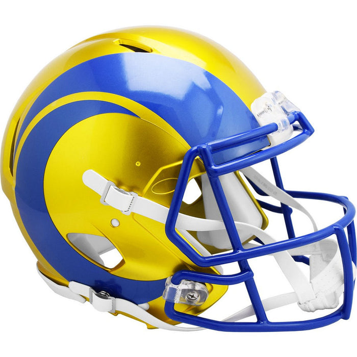 Los Angeles Rams Authentic Full Size Speed Helmet - Flash