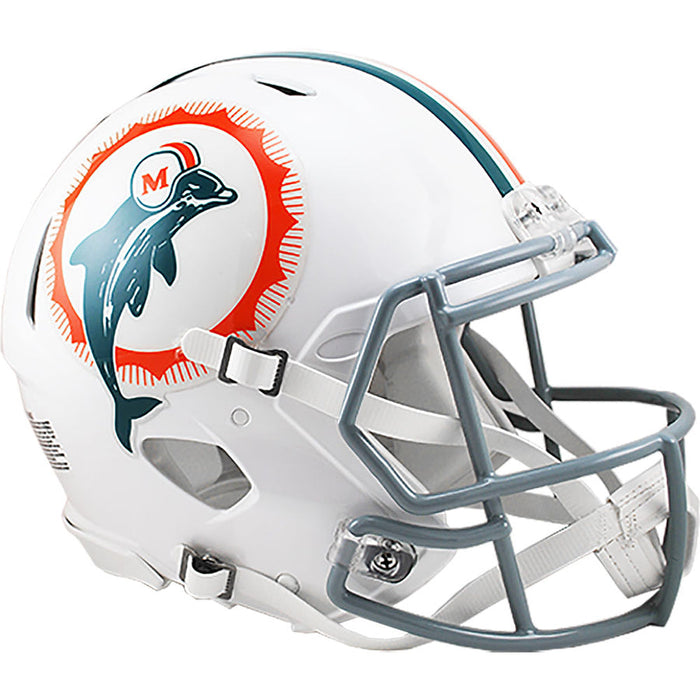 Miami Dolphins Authentic Full Size Speed Helmet - Tribute
