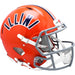 Illinois Fighting Illini Authentic Speed Helmet (1971-1987) - Game Day Treasures