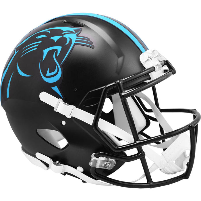 Carolina Panthers Authentic Full Size Speed Helmet - 2022 Alternate On-Field