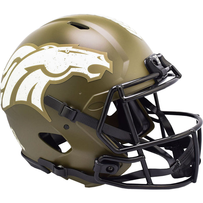 Denver Broncos Authentic Full Size Speed Helmet - Salute To Service