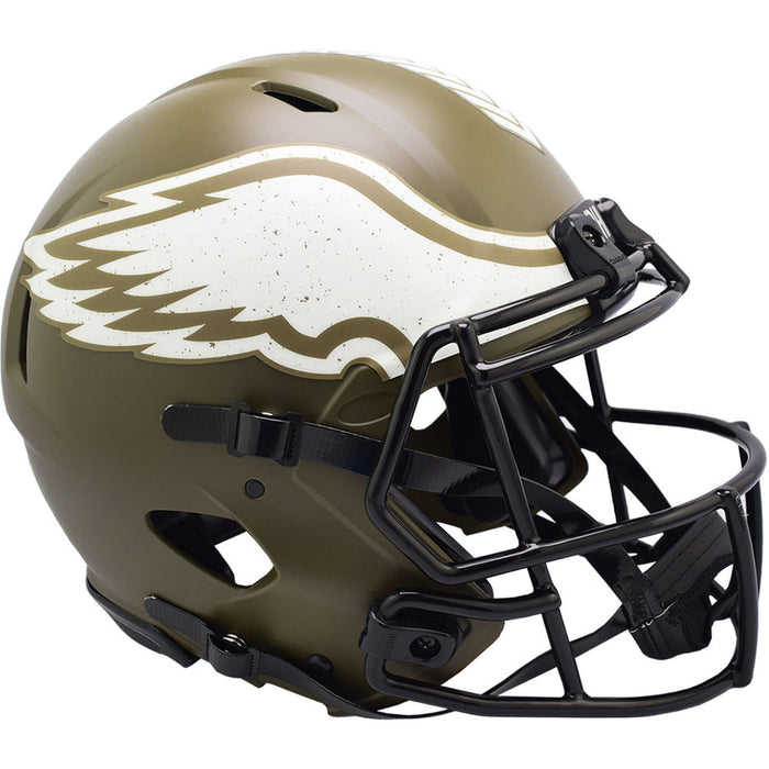 Philadelphia Eagles Authentic Full Size Speed Helmet - Salute To Service
