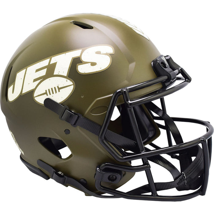 New York Jets Authentic Full Size Speed Helmet - Salute To Service