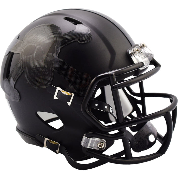 Army Black Knights Mini Speed Helmet - Skull and Crossbones - Game Day Treasures