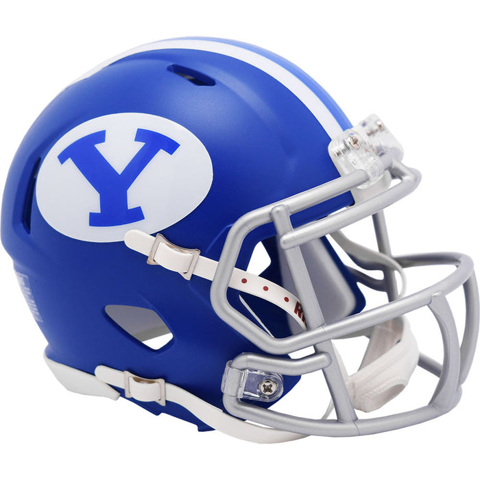 BYU Cougars Riddell Mini Speed Helmet Royal — Game Day Treasures