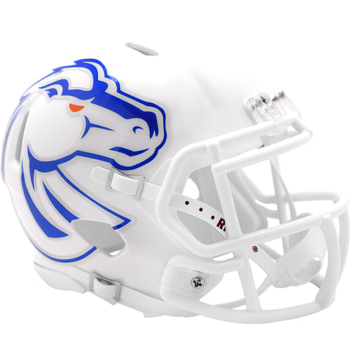 Boise State Broncos Riddell Mini Speed Helmet - White - Game Day Treasures