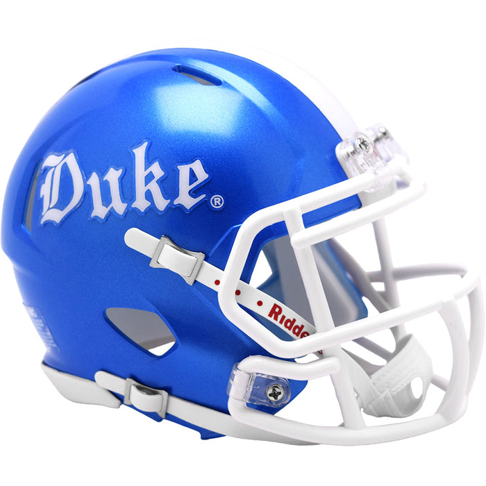 Duke Blue Devils Riddell Mini Speed Helmet - Gothic