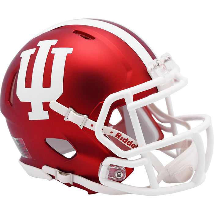 Indiana Hoosiers Mini Speed Helmet - Anodized Crimson - Game Day Treasures