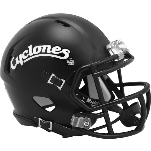 Iowa State Cyclones Mini Speed Helmet - Cyclones Black - Game Day Treasures