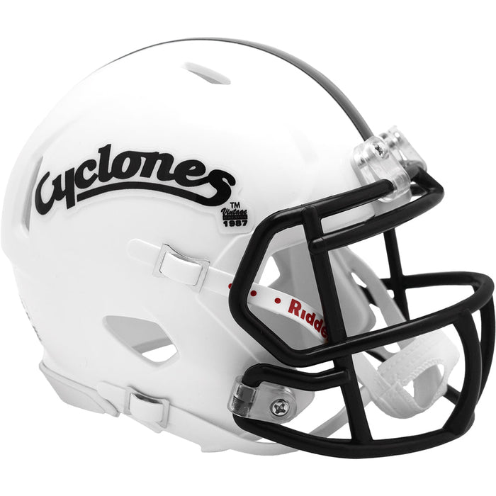 Iowa State Cyclones Riddell Mini Speed Helmet - Script - Game Day Treasures