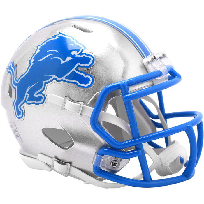 Detroit Lions Riddell Mini Speed Helmet - 2024 Primary