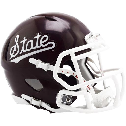 Mississippi State Bulldogs Mini Speed Helmet - Script - Game Day Treasures