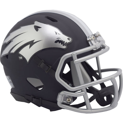 Nevada Wolf Pack Mini Speed Helmet - Matte Navy - Game Day Treasures