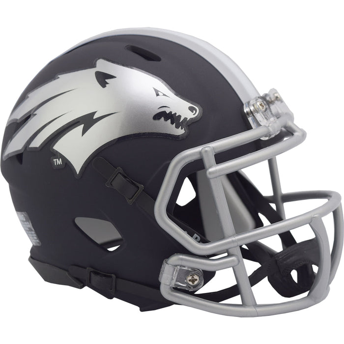 Nevada Wolf Pack Mini Speed Helmet - Matte Navy - Game Day Treasures