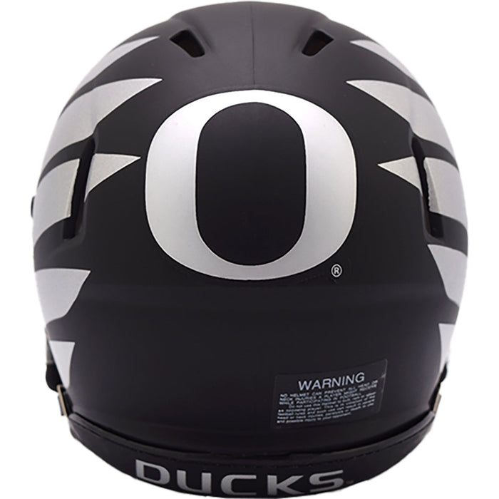 Oregon Ducks Mini Speed Helmet - Black w/Wing - Game Day Treasures