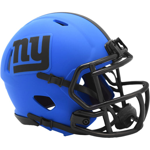 New York Giants Riddell Mini Speed Helmet - RAVE - Game Day Treasures