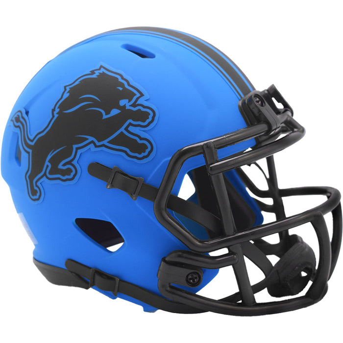 Detroit Lions Riddell Mini Speed Helmet - RAVE - Game Day Treasures