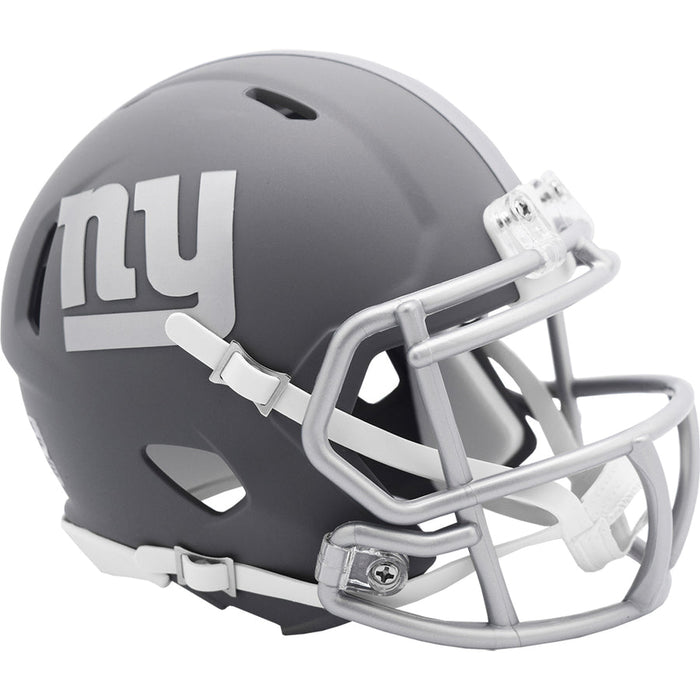 New York Giants Riddell Mini Speed Helmet - Slate