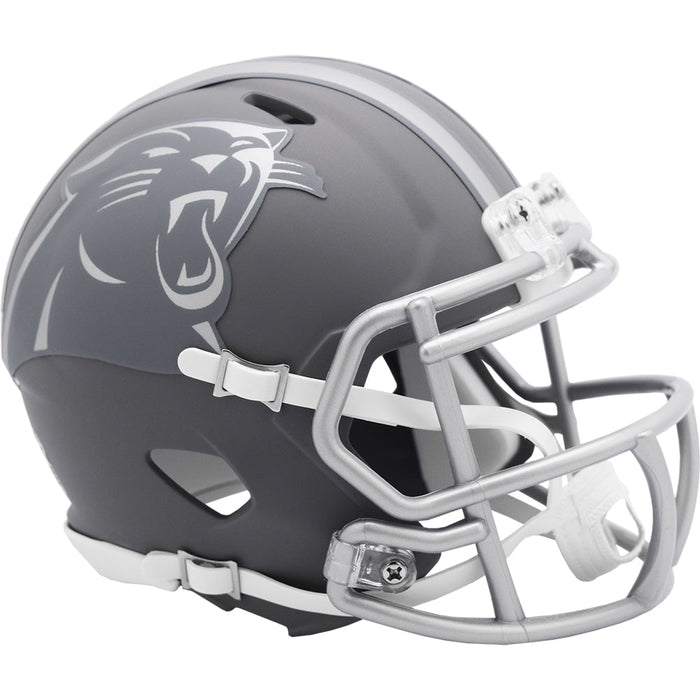 Carolina Panthers Riddell Mini Speed Helmet - Slate