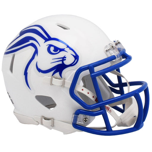 South Dakota State Jackrabbits Mini Speed Helmet - Chrome Decal - Game Day Treasures