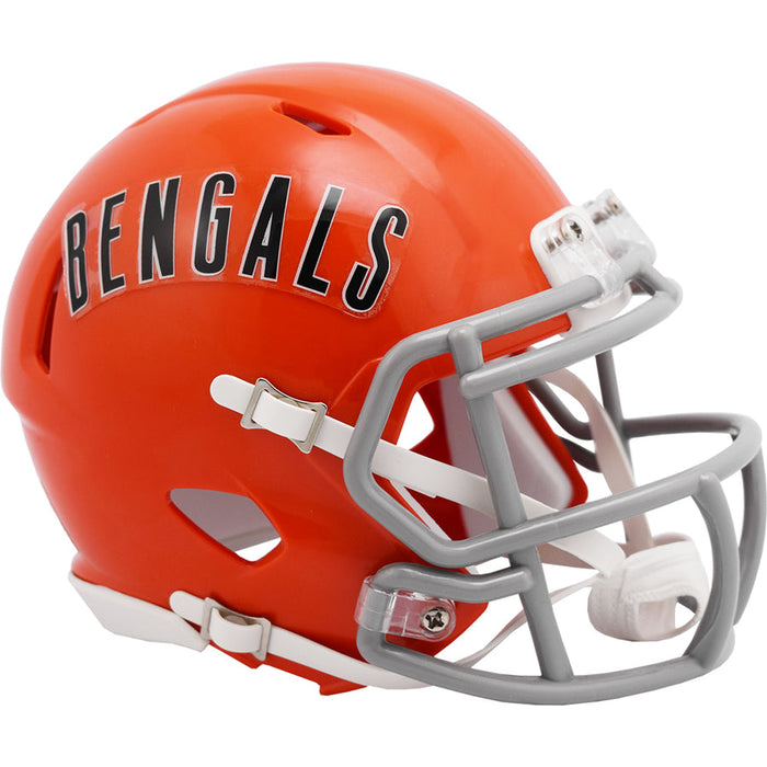 Cincinnati Bengals Riddell Mini Throwback Speed Helmet - 1968 to 1979