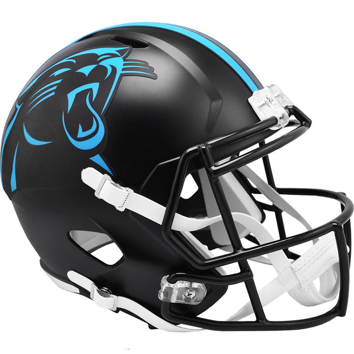 Carolina Panthers Replica Riddell Speed Full Size Helmet - 2022 Alternate On-Field