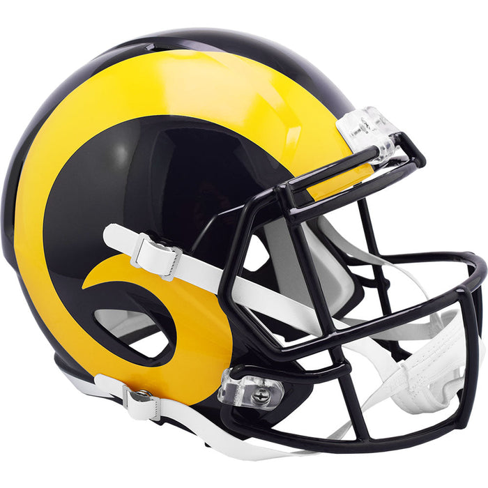 St. Louis Rams Replica Full Size Throwback Speed Helmet - 1981 to 1999