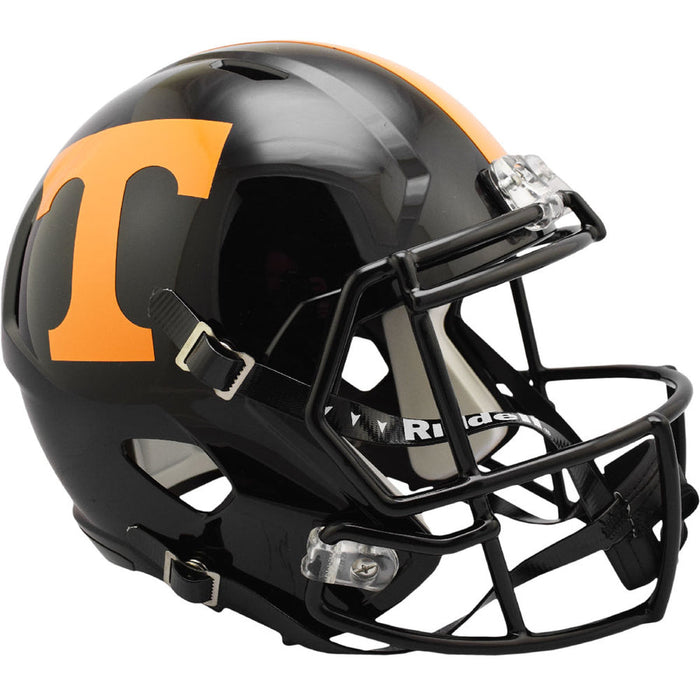 Tennessee Volunteers Replica Full Size Speed Helmet - Dark Mode Black
