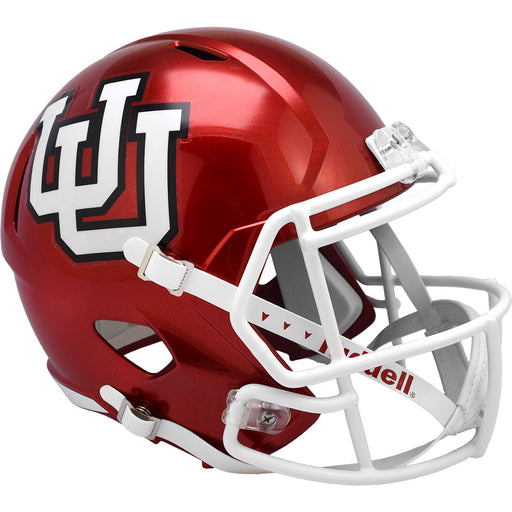 Utah Utes Replica Riddell Speed Helmet - Red UU - Game Day Treasures