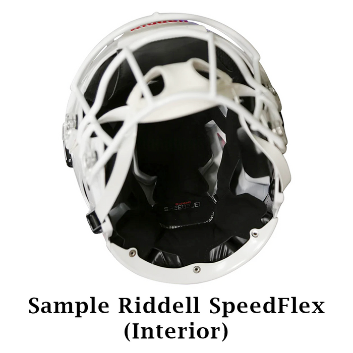 rams speedflex helmet in game LA Riddell Authentic field designs Los Angeles Rams Authentic SpeedFlex