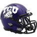 TCU Horned Frogs Mini Speed Helmet - Satin Purple - Game Day Treasures