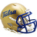 Tulsa Golden Hurricane Mini Speed Helmet - Script - Game Day Treasures