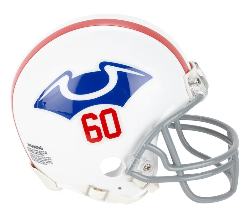 New England Patriots Riddell VSR4 Mini Helmet - 1960 - Limited Edition