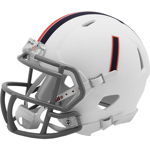 Virginia Cavaliers Mini Speed Helmet - Matte White - Game Day Treasures