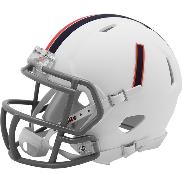Virginia Cavaliers Mini Speed Helmet - Matte White - Game Day Treasures