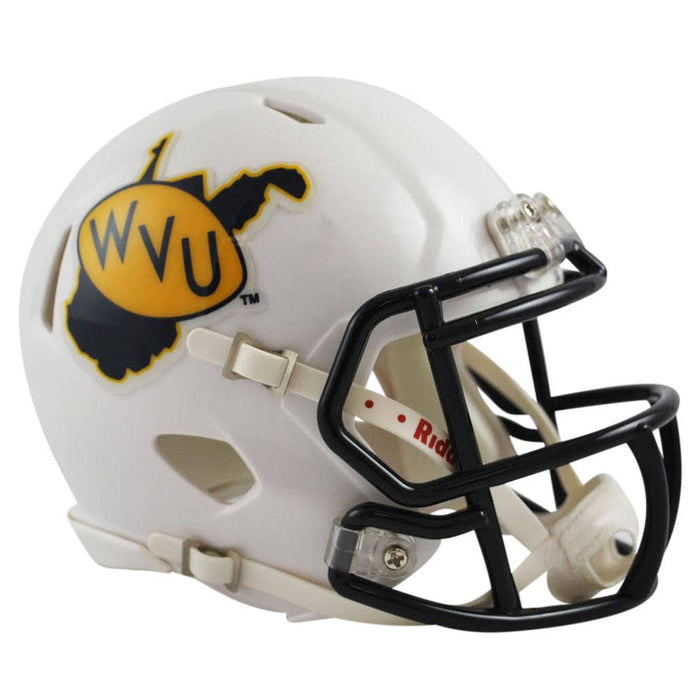 West Virginia Mountaineers Riddell Mini Speed Helmet - 2013 Season