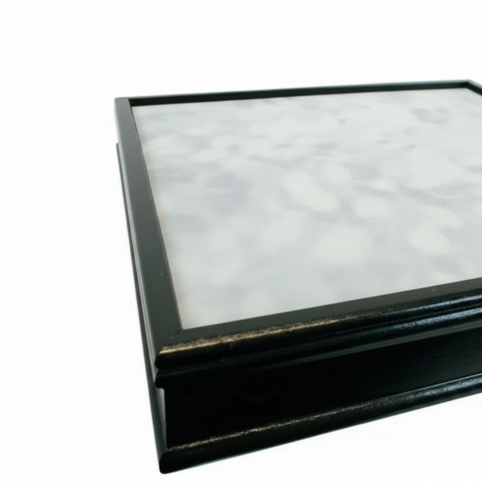 Triple Funko Bobblehead Display Case – UV Glass & Hardwood Base - Game Day Treasures