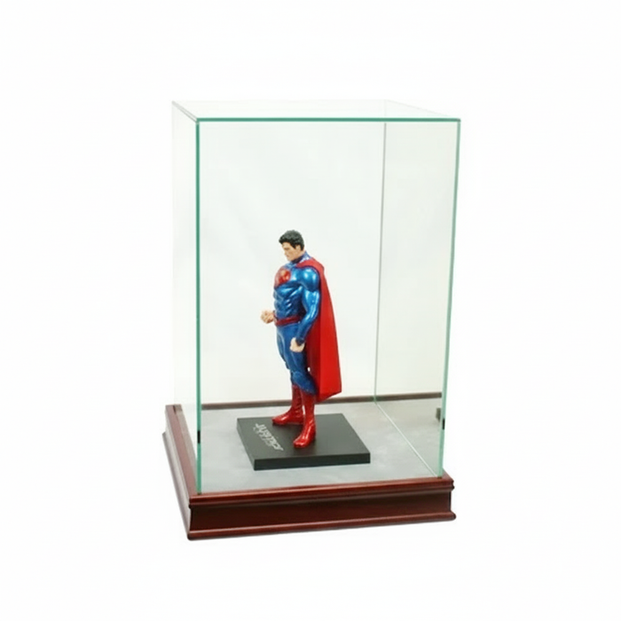 1/10 Scale Figurine Glass Display Case – Collectible Figures - Game Day Treasures