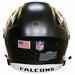 Atlanta Falcons Authentic SpeedFlex Helmet - Satin Nickel Mask - Game Day Treasures