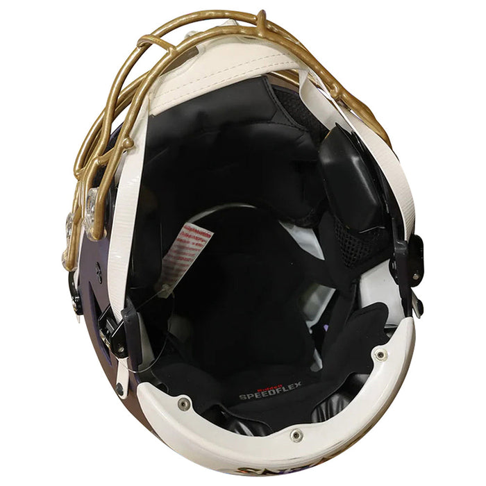 ravens speedflex helmet Derrick Henry Autographed Baltimore Midi Becke Game Day Legends Loc attachment Ray Lewis Autographed Baltimore Ravens