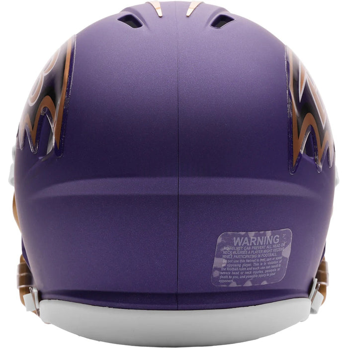 Baltimore Ravens Riddell Mini Speed Helmet - 2026 Purple Rising - Game Day Treasures